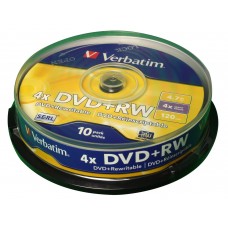 DVD+RW VERBATIM T10